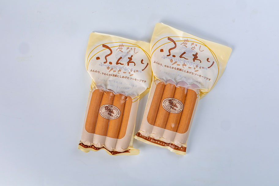２パック皮なしふんわりソーセージ