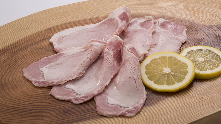 国産レモンのしっとりロースハムスライス