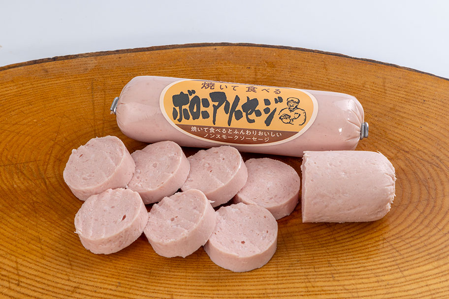 焼いて食べるボロニアソーセージ