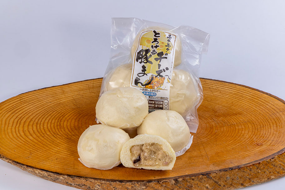 12月~ とろけるチーズ豚まん