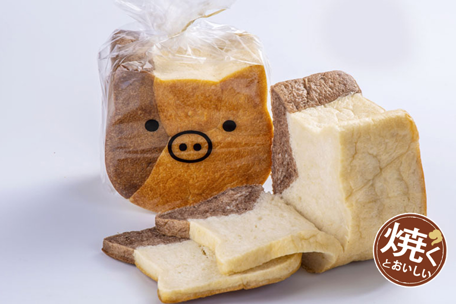 やさしい食ぱん　ミニブタくん